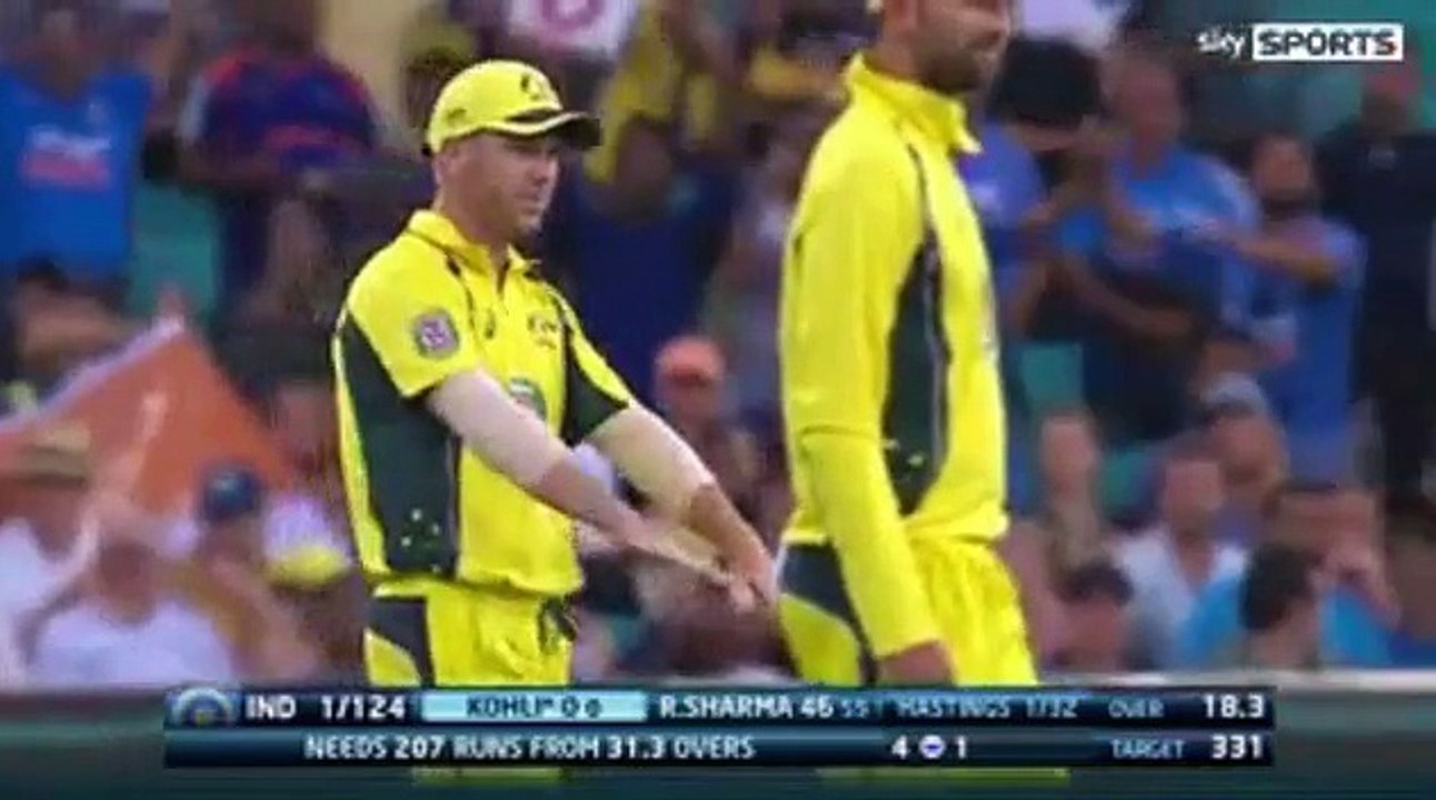 Funny Cricket Moment - Spyder Cam denies Virat Kohli Four Runs