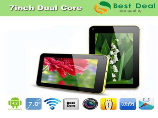 Tải video: DHL Freeshipping Dual Core 7 Android 4.2 Tablet PC Allwinner A20 Dual Camera 512MB 4GB HDMI,2pcs/lot-in Tablet PCs from Computer