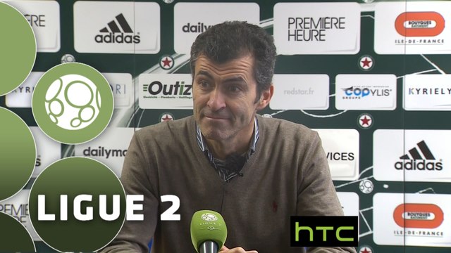 Conférence de presse Red Star F.C - Stade Lavallois (2-0) : Rui ALMEIDA (RED) - Denis ZANKO (LAVAL) - 2015/2016