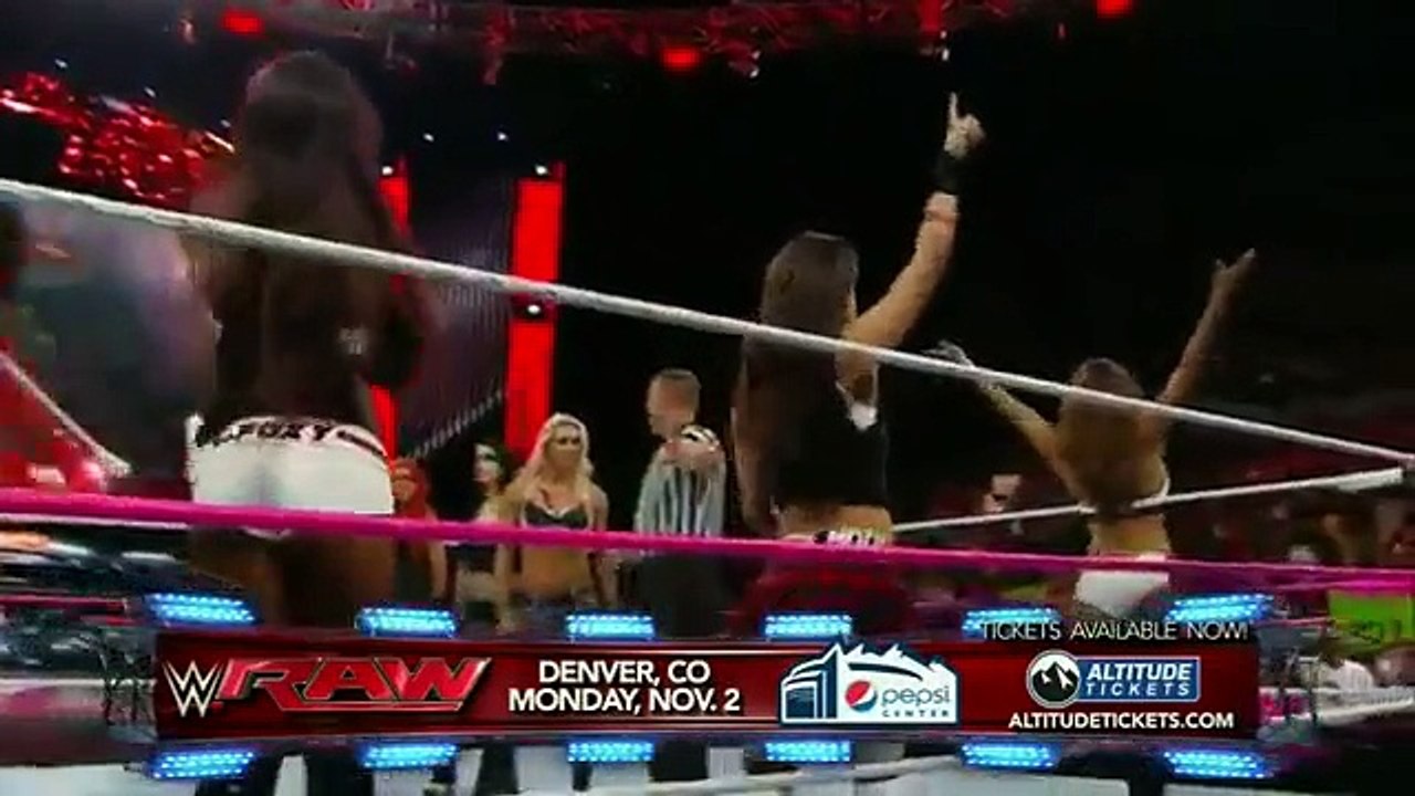 Team PCB vs Team Bella - WWE Raw 10/26/15 - video Dailymotion