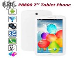 NEW 7 inch P8800 White MTK6572A Dual Core 7.0 inch Capacitive Touch Screen Android 4.2 Tablet PC with GSM Dual SIM Phone CALL-in Tablet PCs from Computer