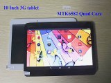 10 Inch 3G Phone Tablet PC MTK6582 3G WCDMA Android 4.4.2 Quad Core 1.5Ghz 2GB/16GB GPS Bluetooth Dual SIM Slots-in Tablet PCs from Computer