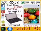 2016 Hot Tablet PC 8 inch Dual Core 3G Wifi GPS Dual SIM 3G Call IPS Phone tablets android tablet pc better than lenovo tablet-in Tablet PCs from Computer