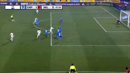 Goal Giacomo Bonaventura ~Empoli 1-2 AC Milan~