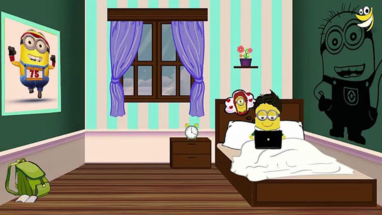 Minions How I Met Your Banana ~ Picking Up  Girl  on Facebook -  Funny Cartoon [HD]