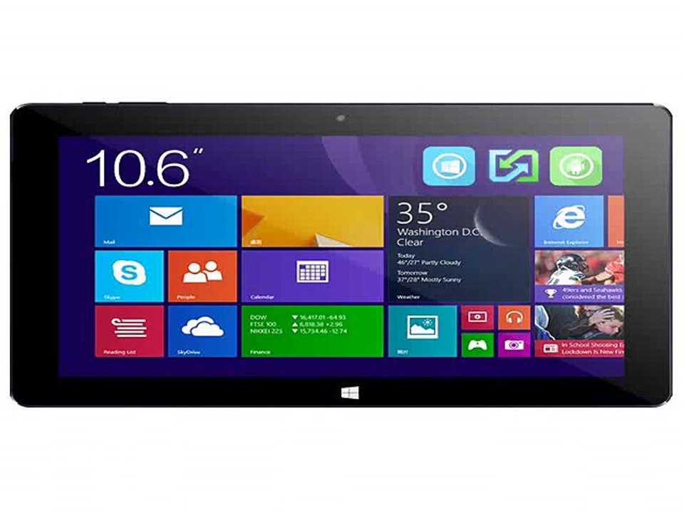 10.6 HD Cube I10 Dual Boot Tablet PC Win10+Android4.4/Remix OS Intel Z3735F Quad Core 2GB RAM 32GB ROM Mini HDMI OTG-in Tablet PCs from Computer