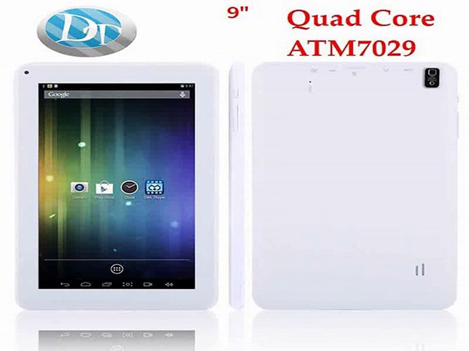 50%DISCOUNTS!!! NEW ! Cheapest!!  Quad Core Android Tablet PC  9'-'- ATM7029 android4.4 8G +Bluetooth+ Flashlight free shipping-in Tablet PCs from Computer