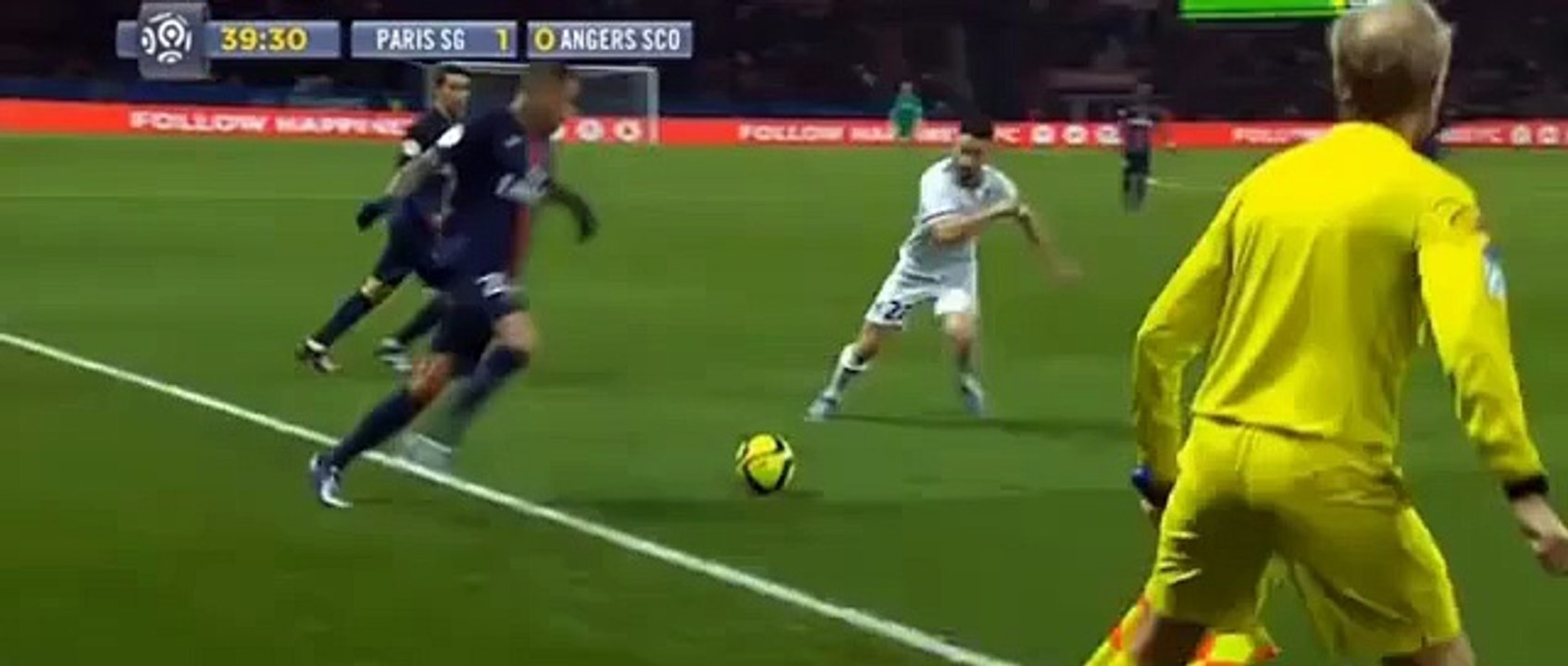 Goal Lucas Moura | PSG 2-0 Angers  | 23/01/2016
