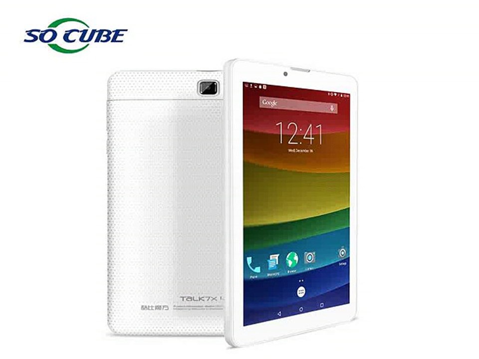 Cube Talk7x Quad Core Tablet Talk U51GT 3G Phone Call 7 Inch 1024 x 600 MT8321 MT8321 A7 Android 5.1 1GB 8GB Rom GPS Bluetooth-in Tablet PCs from Computer