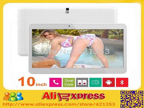 New 10 inch Built in 3g Phone call Tablet PC MTK6572 Dual Core 10inch 3G Tablet PC 1GB/8GB 5500mAh 2.0MP Camera Free Gift Case-in Tablet PCs from Computer