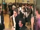 Steve Jobs & wife at Apple Store for iPhone Launch (2007)