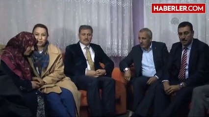 Başbakan Davutoğlu'ndan Şehit Ailesine Taziye Telefonu