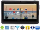 2014 Newest 7 inch AllWinner A33 Quad Core Android 4.4 Tablet PC Capacitive Screen Wifi Dual Cameras 50pcs/lot DHL Free Shipping-in Tablet PCs from Computer