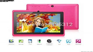 5pcs/lot q88 A23 dual core dual camera android 4.2 512M 4GB Capacitive tablet pc 9 colors DHL Free shipping-in Tablet PCs from Computer