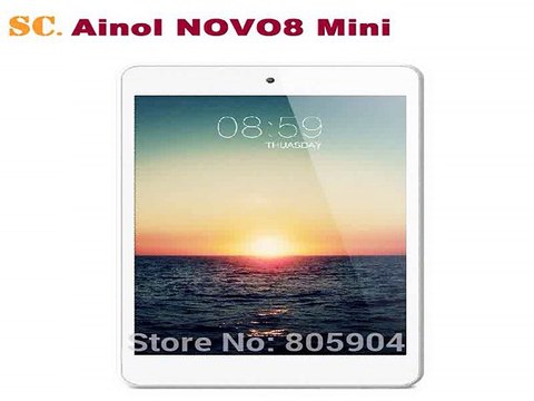 New !!! 7.85inch Ainol NOVO8 Mini Quad Core ATM7029 Tablet PC IPS 1024*768 Android 4.4 512 RAM 8G ROM HDMI Dual Camera 3000mAh-in Tablet PCs from Computer