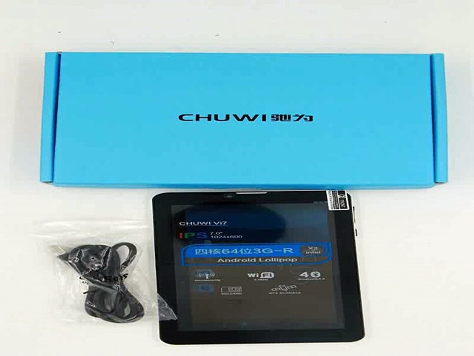 Newest! WCDMA 3G Phone Call  Chuwi Vi7 Tablet Android 5.1 Lollipop Tablet PC 1GB/8GB IPS Screen SoFIA AtomX3 3G R Quad core GPS-in Tablet PCs from Computer
