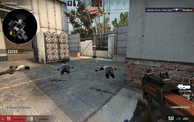 CS:GO competitive gameplay