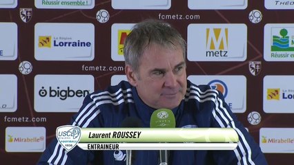 Metz - USCL : Conférence de presse des entraîneurs (J22 S15/16)