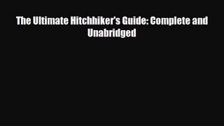 [PDF Download] The Ultimate Hitchhiker's Guide: Complete and Unabridged [PDF] Full Ebook