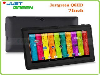 Cheapest MINI PC 7 inch 1024x600 Q8HD Android 4.2 A33 Quad Core 0.3MP Camera Bluetooth Multi Language Free Shipping-in Tablet PCs from Computer