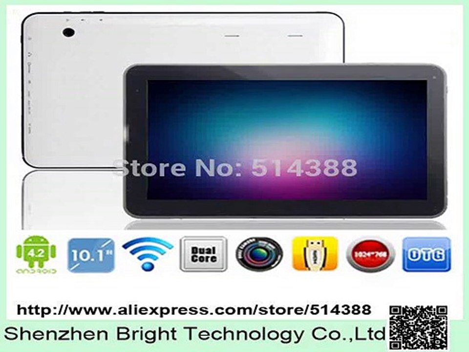New Arrival 10 inch Allwinner A23 Daul Core Cortex A8 1.5Ghz android 4.2 6000mah Big Battery 1GB/8GB dual camera WIFI-in Tablet PCs from Computer