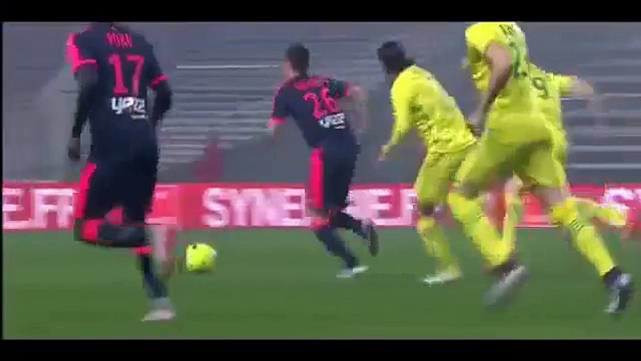 Nantes 2-2 Bordeaux  All Goals  23.01.2016