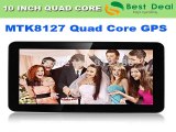 10 inch Quad Core 1G/8G 5000MAH GPS Android 4.4 KitKat Tablet PC MTK8127 Bluetooth HDMI FM Google Play Skype Gifts-in Tablet PCs from Computer