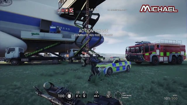 Lets Play - Rainbow Six Siege - Terrorist Hunt Part 2