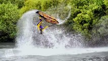 Jet Skier Performs Amazing Freestyle Tricks