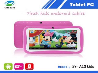 7 Capacitive Screen Android 4.1 RK2926 4GB ROM Children Kids Tablet PC with WiFi OTG Free Shipping-in Tablet PCs from Computer