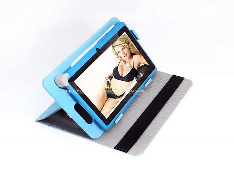 New Arrival Azure 7 inch A23 Allwinner Android 4.2 8GB/512MB Tablet PCs Dual Core Cameras WiFi 1.5GHz with Rotating Case-in Tablet PCs from Computer