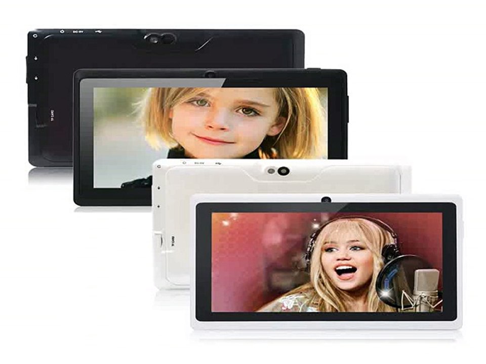 Original 800*400 resolution wi fi otg 16GB rom 512MB ram dual core Allweinner A23 CPU dual camera android tablet 7 inch-in Tablet PCs from Computer