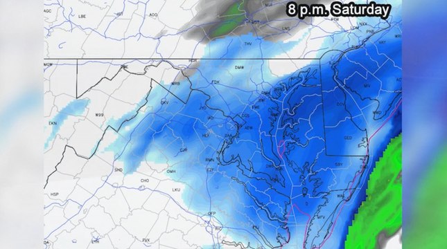 Storm forecast: Worst of massive snow storm hits D.C.