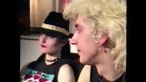 SIOUXSIE & THE BANSHEES – Siouxsie & Budgie i/v ('Pop Elektron' show, Belgian Flemish BRT TV, 20 Dec 1982)