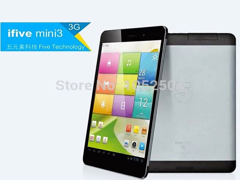 7.9  FNF iFive Mini 3 3G MTK8382 Quad Core Tablet PC WCDMA/GSM  IPS Screen Android 4.2 Bluetooth 1G+16GB-in Tablet PCs from Computer