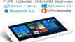Intel Quad Core 1.83Ghz Windows 10 tablet pcs 7 inch IPS screen RAM 1GB ROM 16GB computer Games ultrabook laptop Ployer MOMO7W-in Tablet PCs from Computer