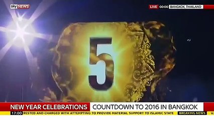 New Year Celebrations in Bangkok Hong kong 2016