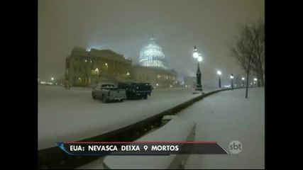 EUA: Nevasca deixa 9 mortos e 11 estados em situação de emergência