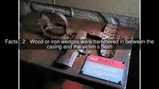 Spanish boot of Boot (torture) Top 12 Facts - video dailymotion