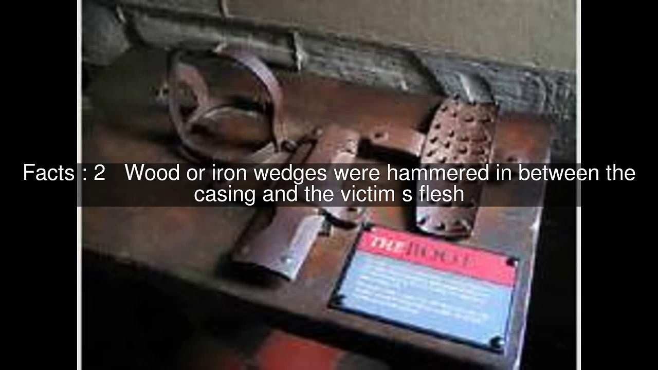Spanish boot of Boot (torture) Top 12 Facts