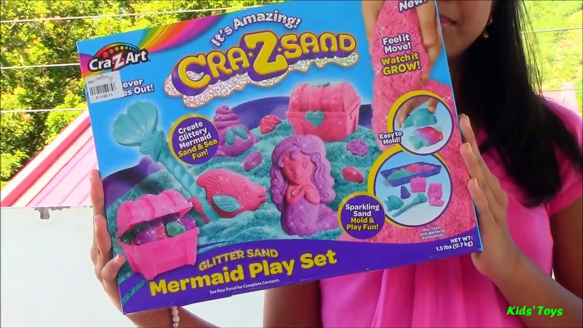 mermaid kinetic sand