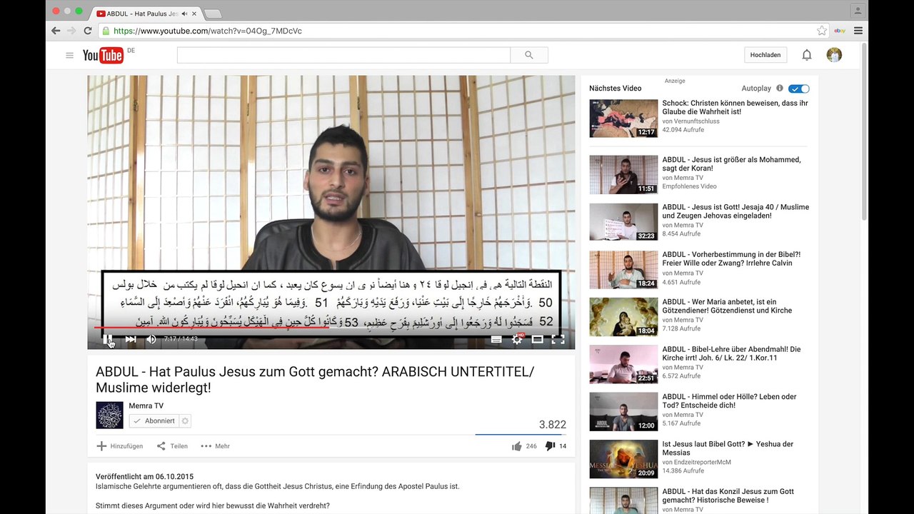 Jesus ist nicht Gott Teil 2