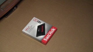Unboxing of SanDisk Ultra II 120GB SATA III 2.5-Inch 7mm Height Solid State Drive (SSD) With Read Up To 550MB/s- SDSSDHII-120G-G25