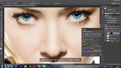 Photoshop - How To Enhance Eyes - Tutorial