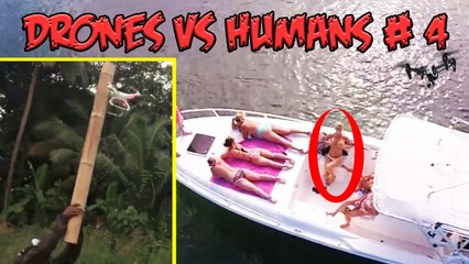 Top 5 Drones vs Humans # 4
