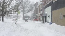 Walking through a blizzard and D.C.'s snow-filled streets