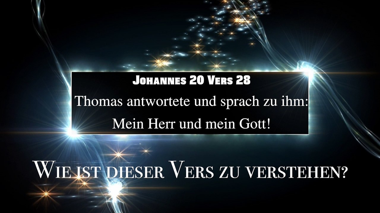 Mein Herr und Mein Gott MEmra TV widerlegung Teil5