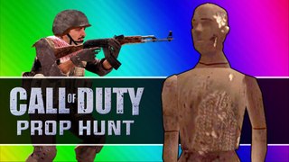 Call of Duty 4: Prop Hunt Funny Moments - Thanks, Christmas Props, Grenade Test, Best Glitch Ever!