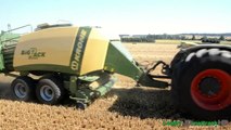 NEW Claas Xérion 4000 & Krone BigPack | Pressage de Paille 2015 !