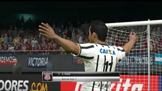 PES 2016 - Libertadores(San Lorenzo x Corinthians)#4